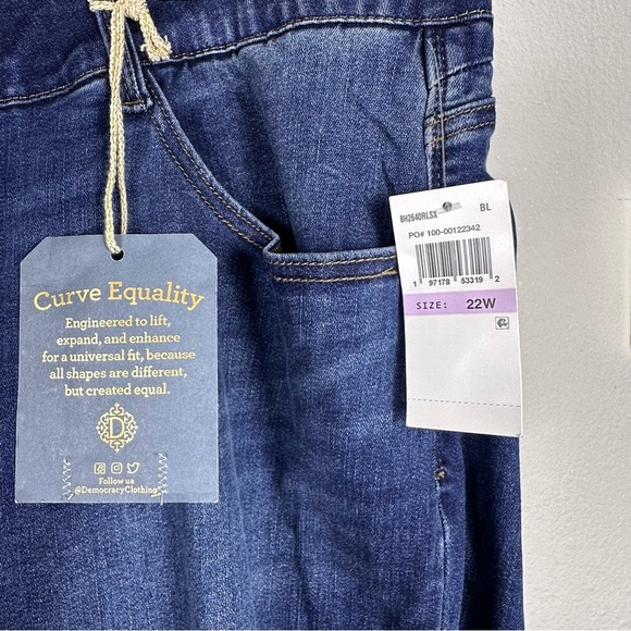 Democracy Women's Dark Blue Skinny Jeans - Picture 4 of 8